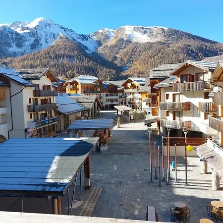 Superbe Appartement Aux Orres 1800, Six Couchages Les Orres Esterno foto