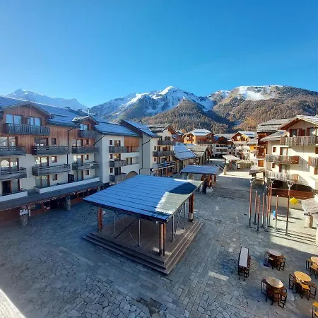 Superbe Appartement Aux Orres 1800, Six Couchages Les Orres Esterno foto